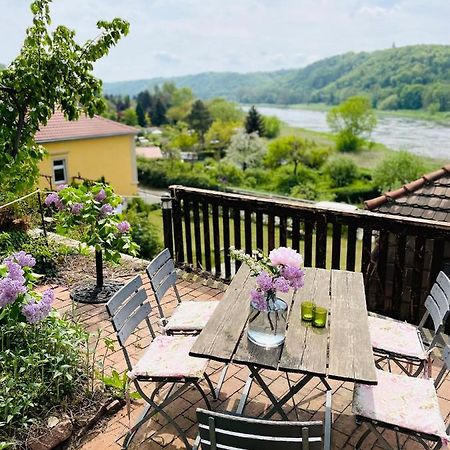 Ferienwohnung Am Elberadweg Meißen Exteriér fotografie