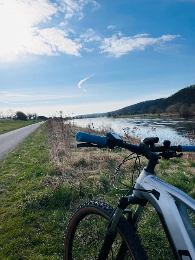 Ferienwohnung Am Elberadweg Meißen Exteriér fotografie