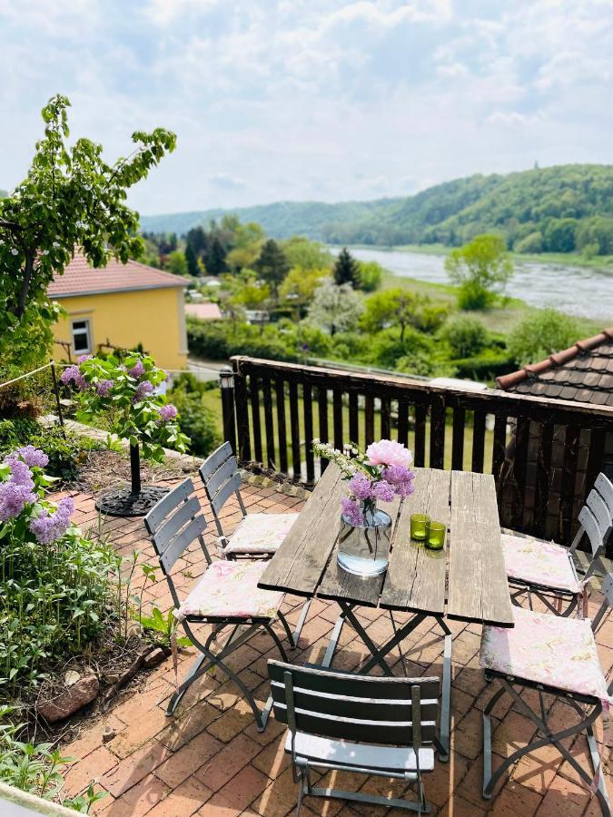 Ferienwohnung Am Elberadweg Meißen Exteriér fotografie